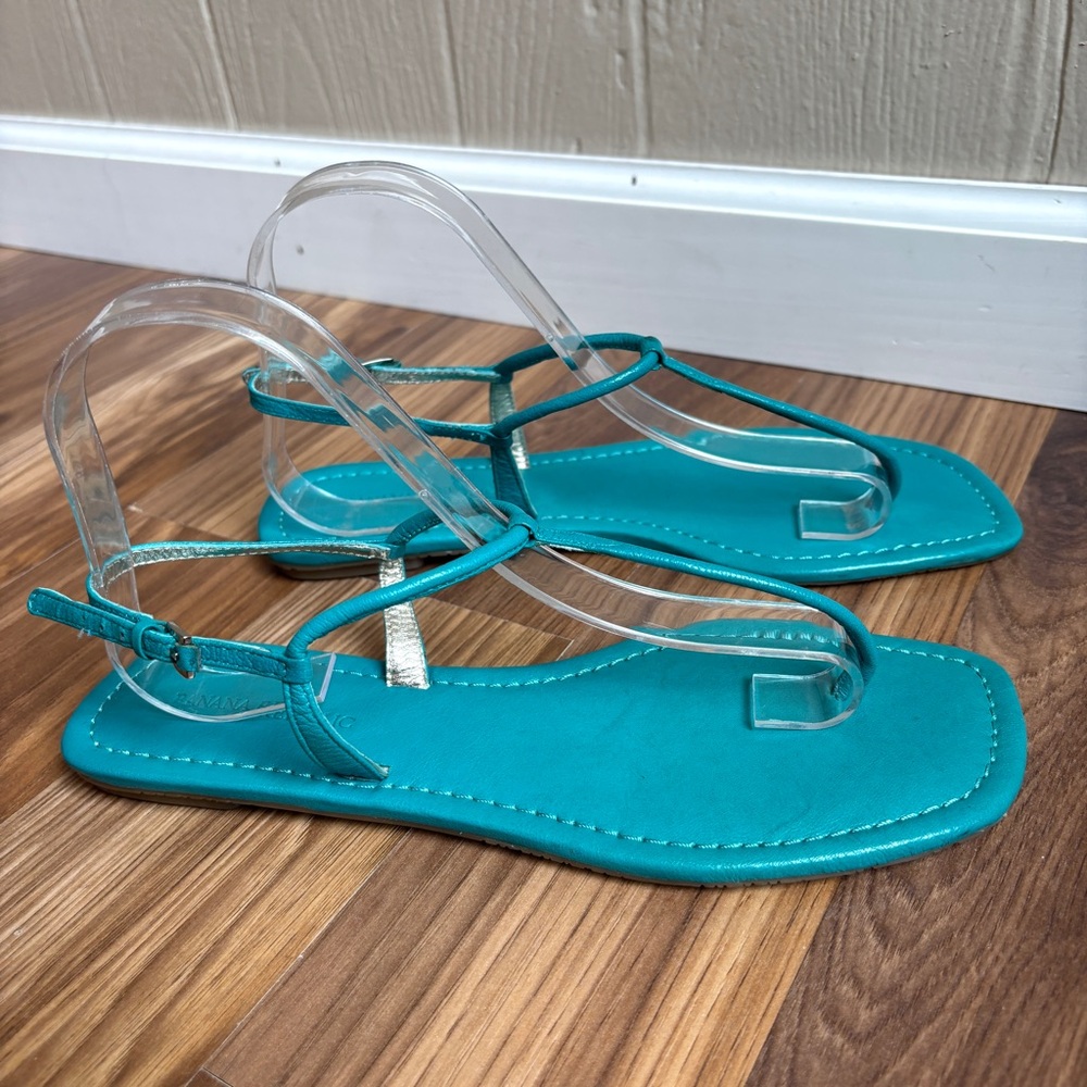 Banana Republic Teal Sandals